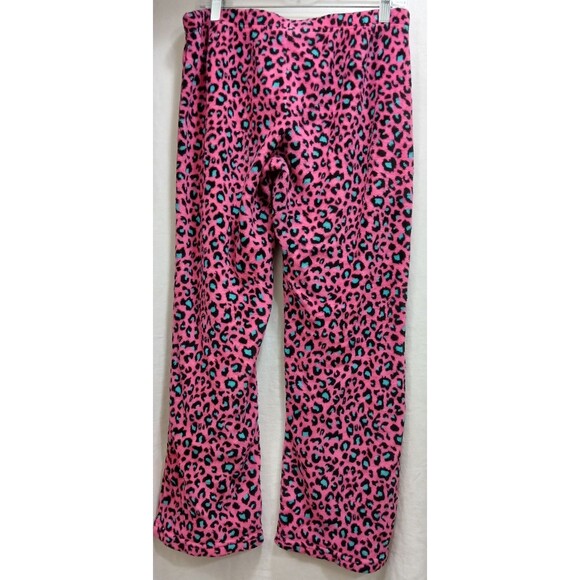 NO BOUNDARIES Soft Leopard Sleep Lounge Set Junior’s XL 15-17 Animal Print Note - Picture 4 of 9